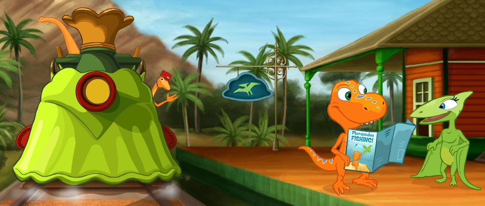 Dinosaur Train … Wreck! How Real Dinosaur Finds Testify of a Watery Mega-Catastrophe